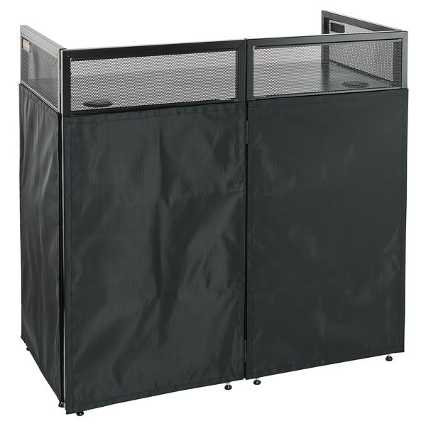 Roadworx DJ Table Black Shelf