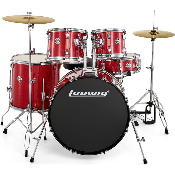 Ludwig Accent Fuse 5pc Red