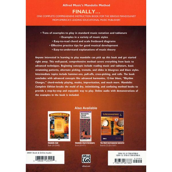 Alfred Music Publishing Complete Edition Mandolin