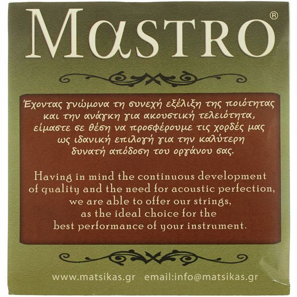Mastro Greek Laouto 8 Strings 014 PB