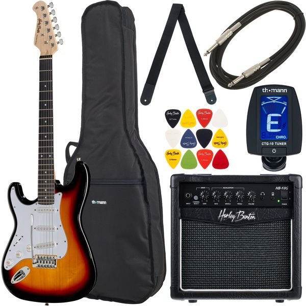 Harley Benton ST-20LH SB Bundle