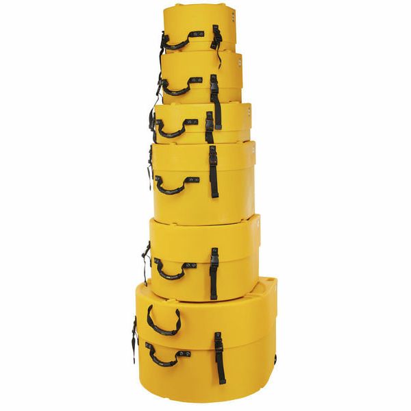 Hardcase HRockFus6 F.Lined Set Yellow