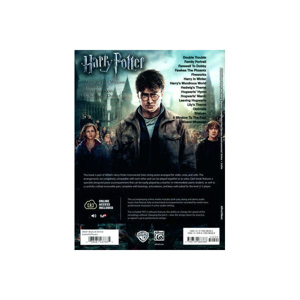 Alfred Music Publishing Harry Potter Complete Cello