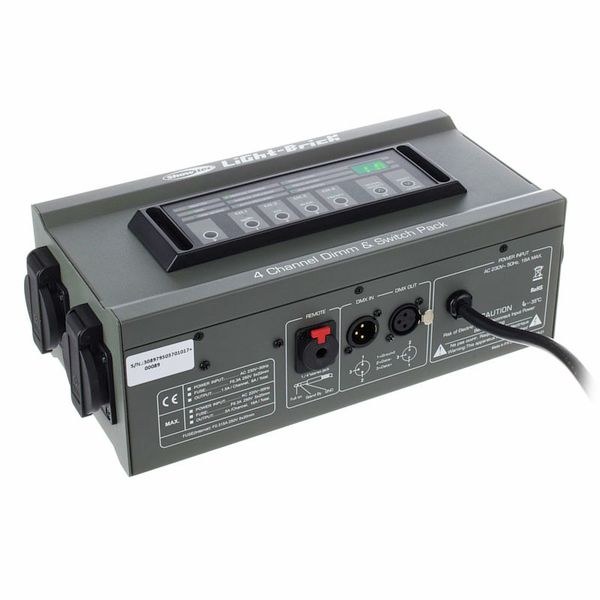 Showtec Lightbrick 4 Ch. Dimm Pack DMX