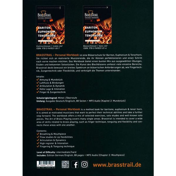 Brasstrail Duet Series 1 Bass Clef