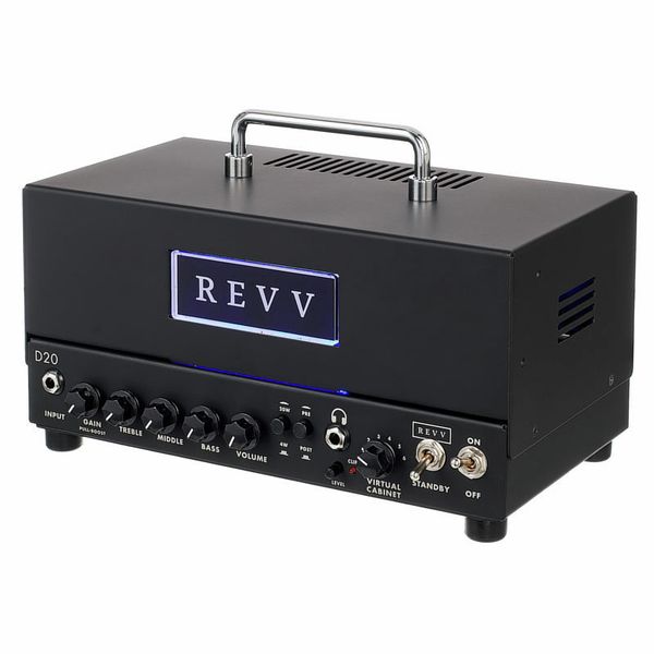 Revv D20 Amp Head BK