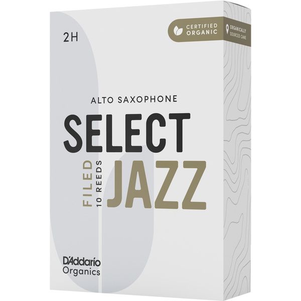 DAddario Woodwinds Organic Sel. Jazz Filed ALT 2H