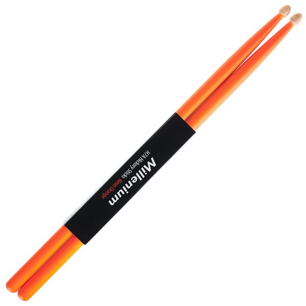 Millenium H7A Hickory Sticks Neon Orange