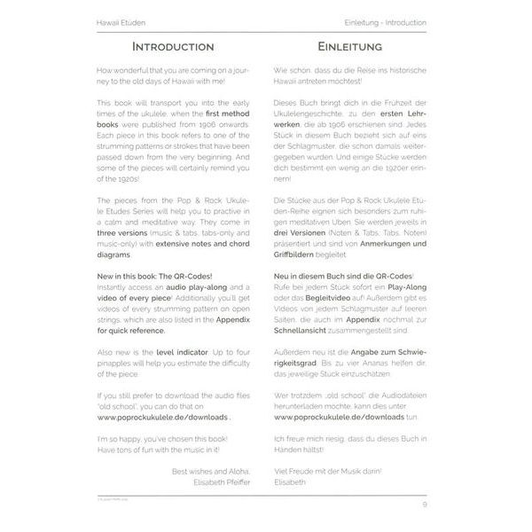 Elisabeth Pfeiffer  Ukulele Hawaii Etüden
