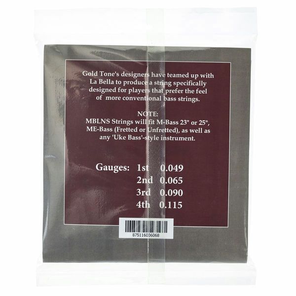 Gold Tone MBLNS Micro Bass String Set