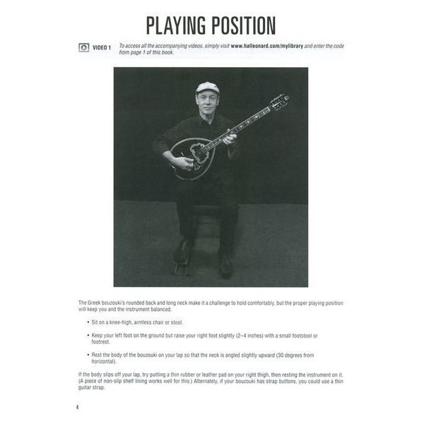 Hal Leonard Greek Bouzouki Method