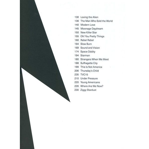 Faber Music David Bowie Hits