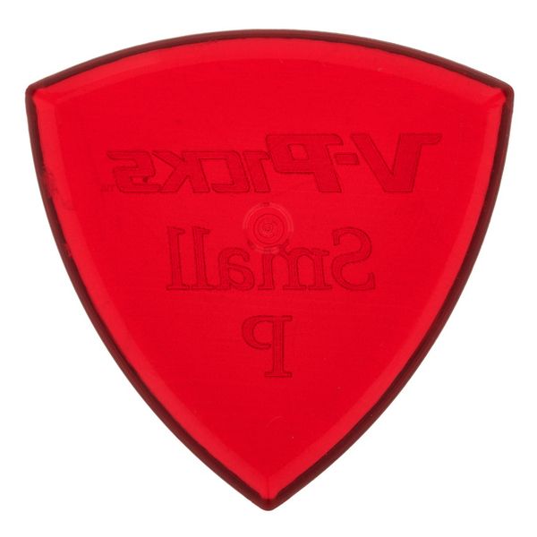 V-Picks Small Pointed Ruby Red