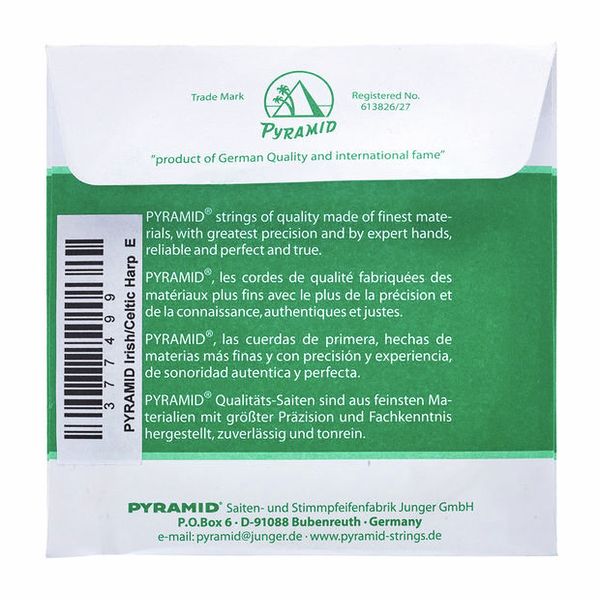Pyramid Irish / Celtic Harp String E