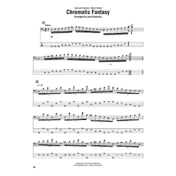Hal Leonard Jaco Pastorius Omnibook