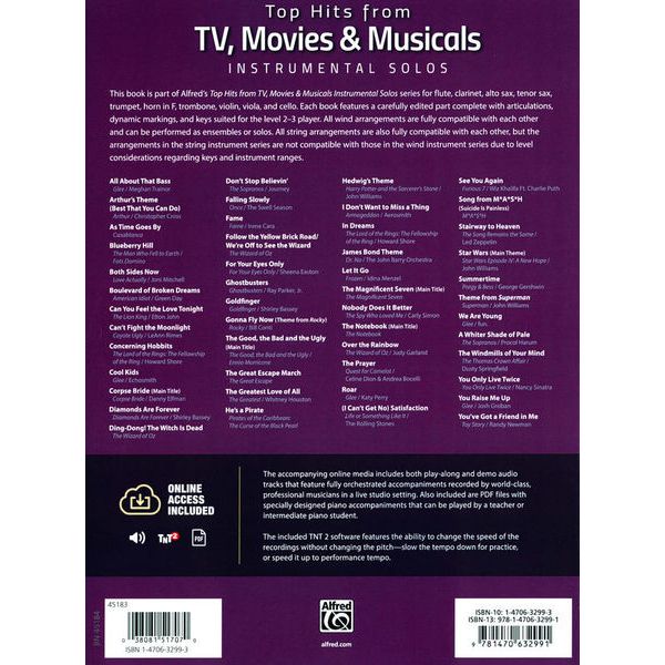 Alfred Music Publishing Top Hits from TV Trombone
