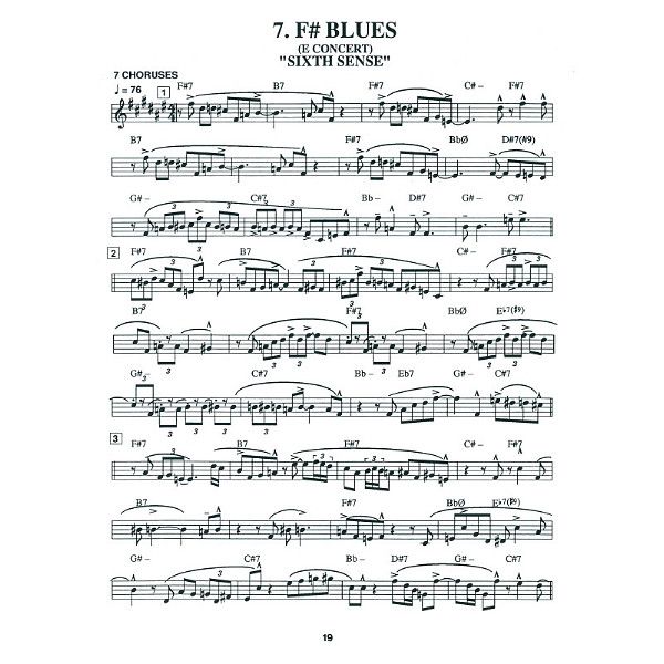 Jamey Aebersold Niehaus Plays The Blues Bb