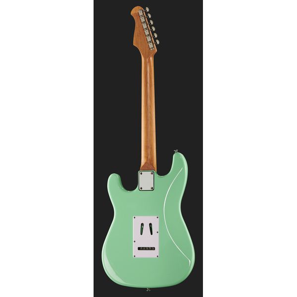 Harley Benton ST-62CC MN Seafoam Gree Bundle