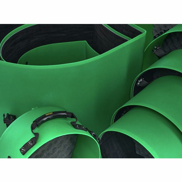 Hardcase HRockFus3 F.Lined Set D.Green