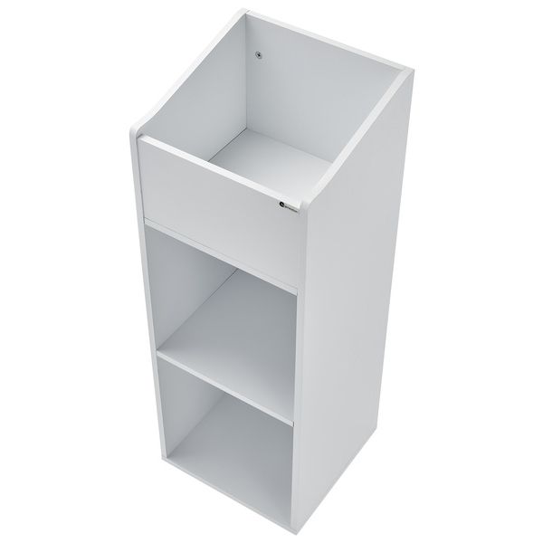 Fun Generation Vinyl Rack Three Top White