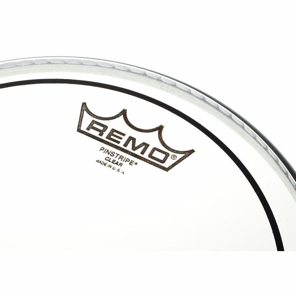 Remo 10" Pinstripe Clear