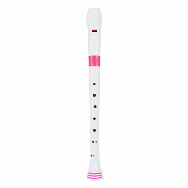 Nuvo Soprano Recorder white-pink