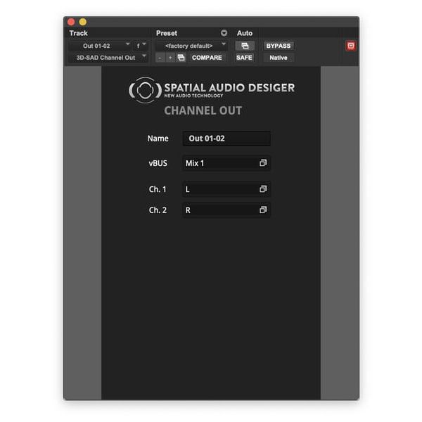 New Audio Technology Spatial Audio Designer - Prod.