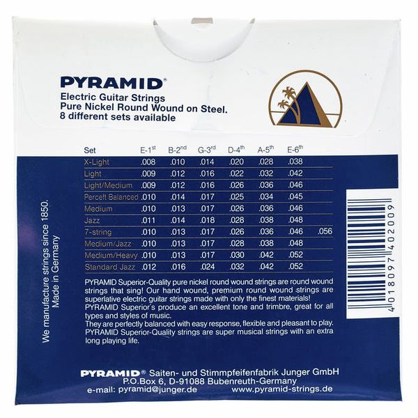 Pyramid Electric Strings 010-046