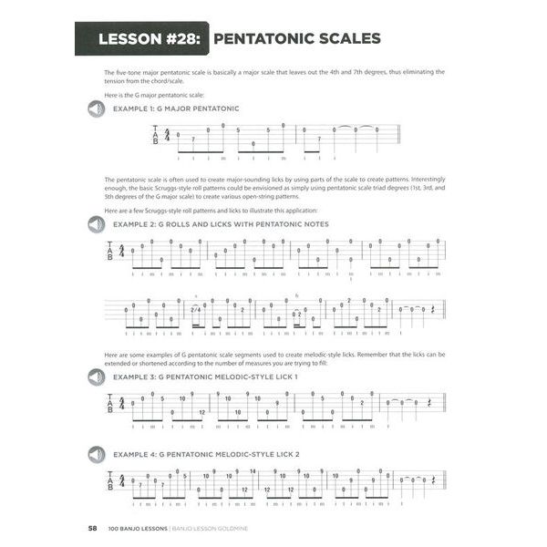 Hal Leonard 100 Banjo Lessons