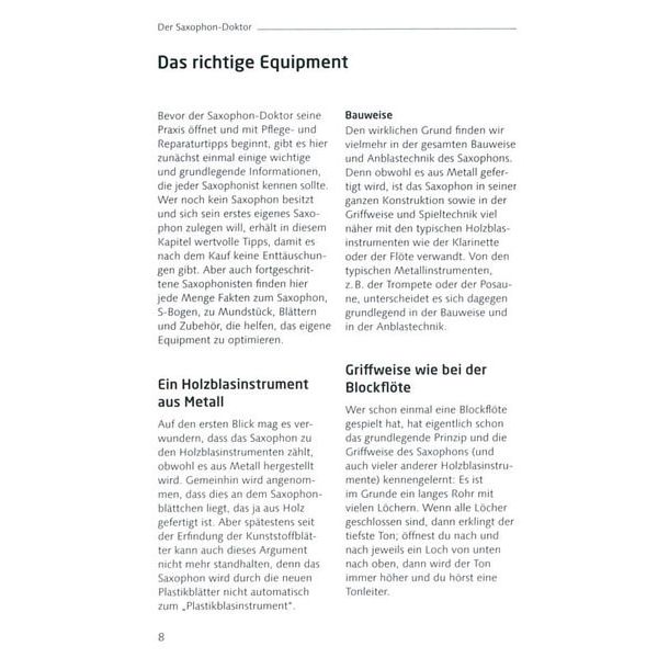 Schott Der Saxophon-Doktor