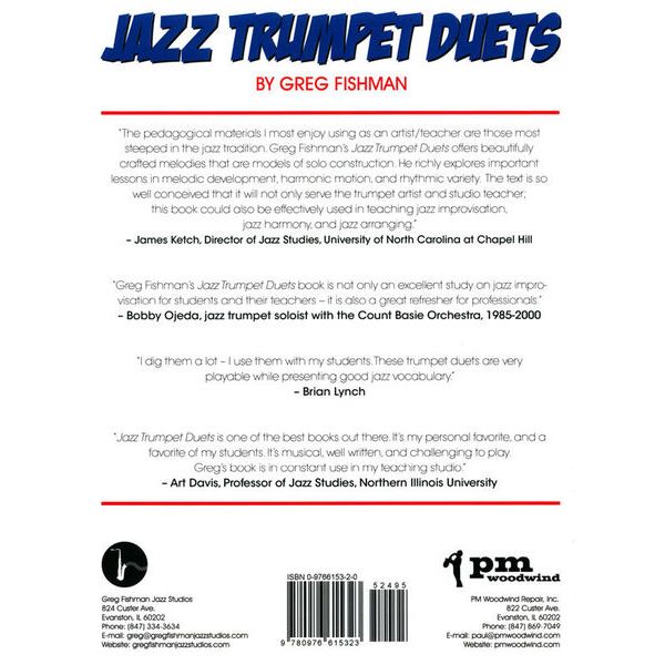 Greg Fishman Jazz Trumpet Duets