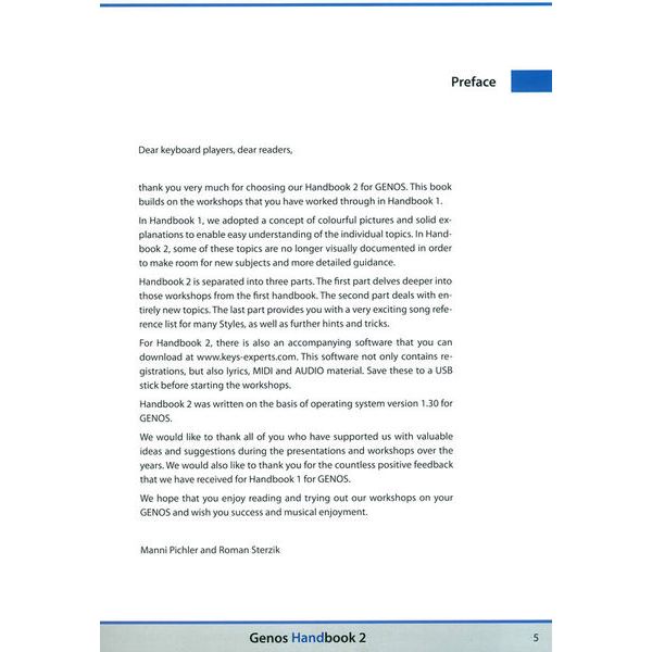 Keys Experts Verlag Genos Handbook 2