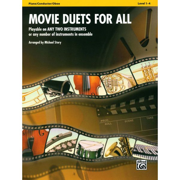 Alfred Music Publishing Movie Duets For All Oboe