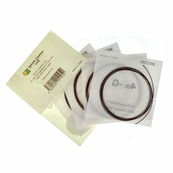 Worth Strings BM Concert/Soprano Ukulele Set