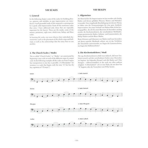 Advance Music Jazz Bass Compendium