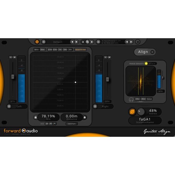 forward audio faGuitarAlign
