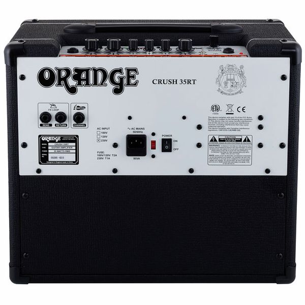 Orange Crush 35 RT black