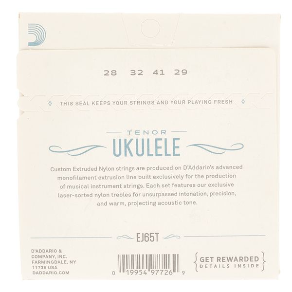 Daddario EJ65T Ukulele