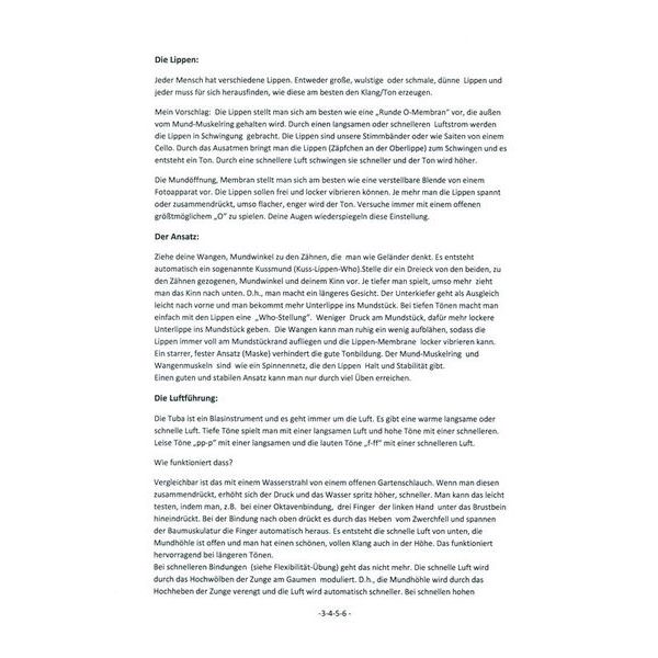 Schlipf Tuba Basiskurs Tuba F