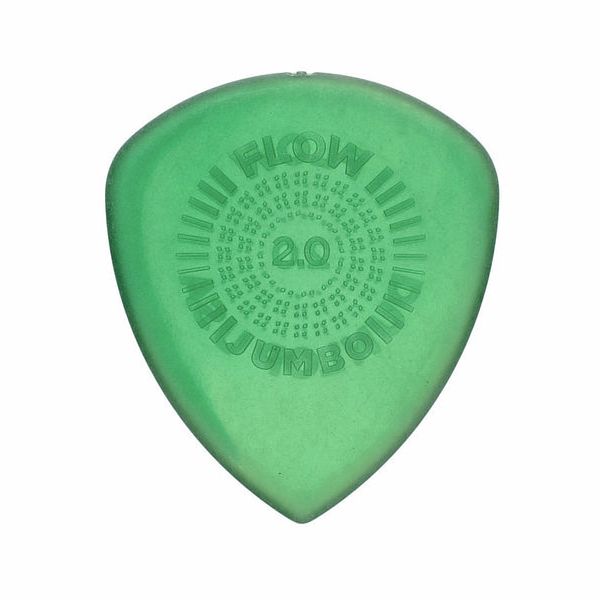 Dunlop Flow Jumbo Picks 2.00 green