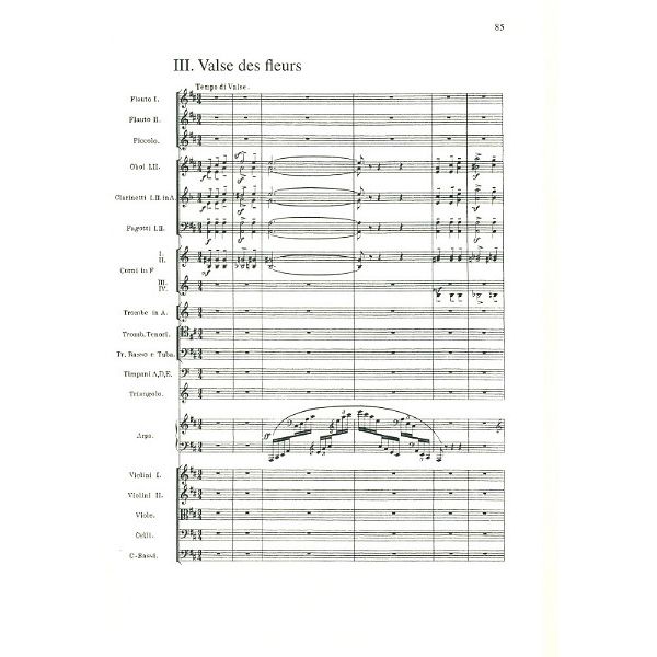 Edition Eulenburg Tschaikowsky Der Nussknacker