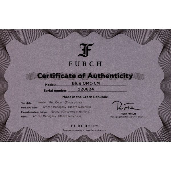 Furch Blue OMc-CM a