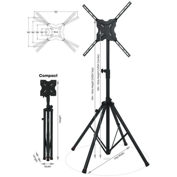 Gator Frameworks GFW-AV-LCD-15