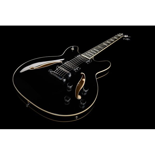 Hagstrom Viking Deluxe Baritone BK