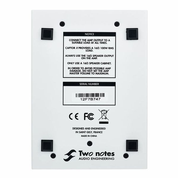 Two Notes Torpedo Captor X 16