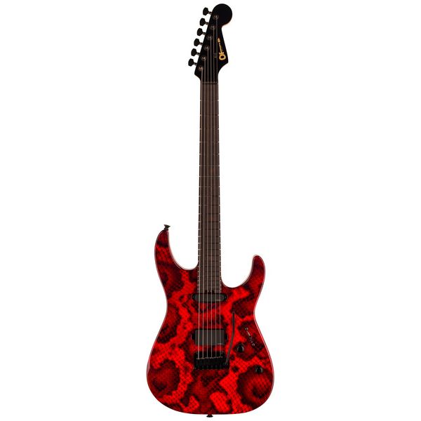 Charvel DK24 HS GT Red Snakeskin