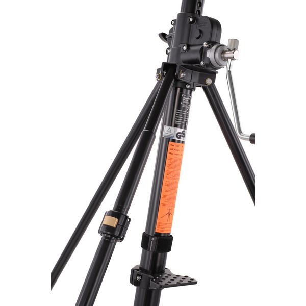 Manfrotto 387XBU Stainless Steel Wind Up