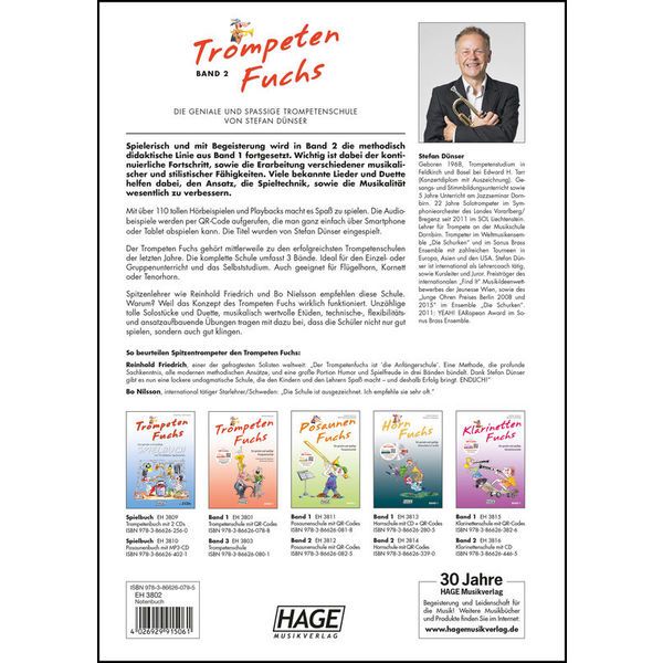 Hage Musikverlag Trompeten Fuchs 2