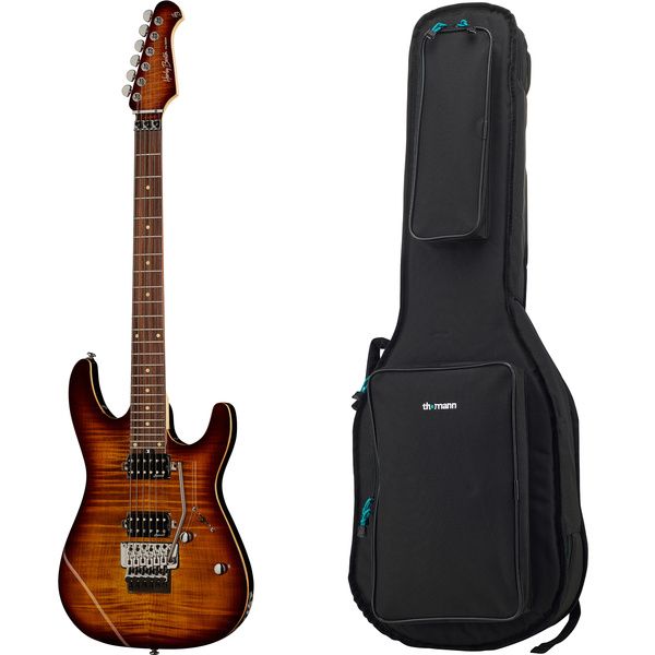 Harley Benton Fusion-III HH FR EB FBB w/Bag