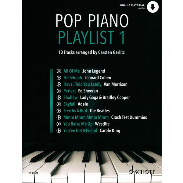 Schott Pop Piano Playlist 1